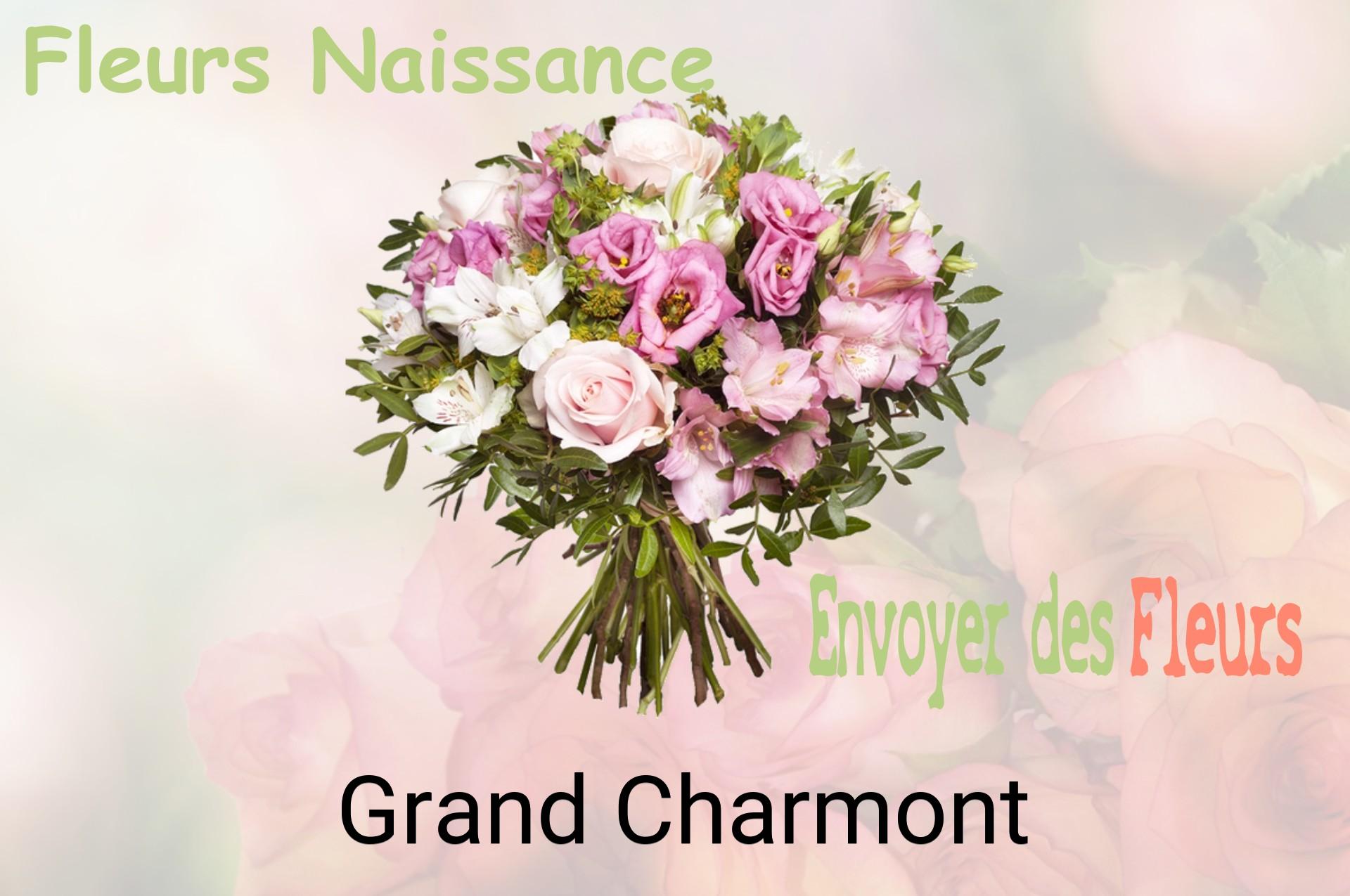 Bouquet de fleurs de naissance livré à Grand-Charmont